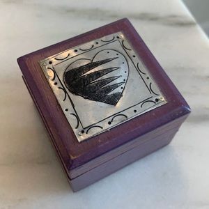 Purple heart box
